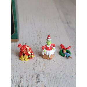 Hallmark Merry Grinch-mas miniature ornament Xmas book series